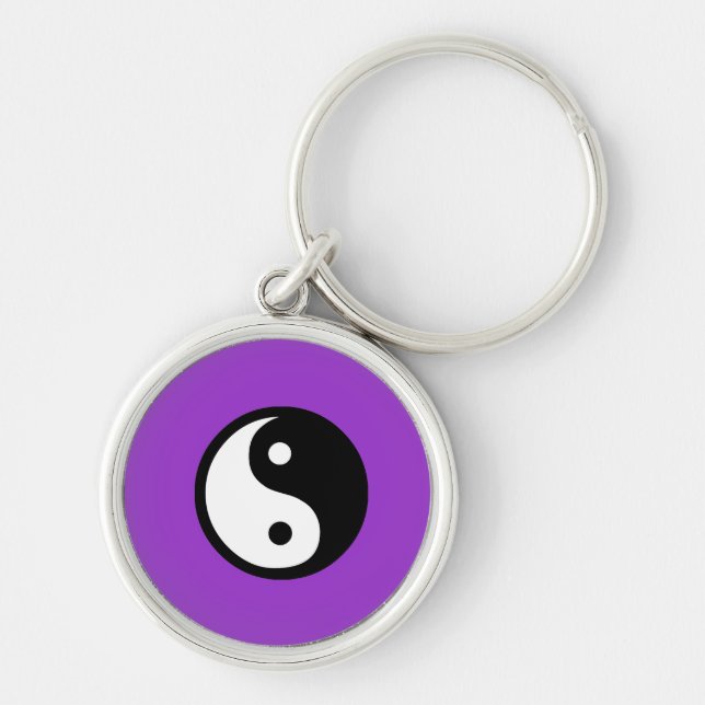 Porte-clés ying yang (Devant)