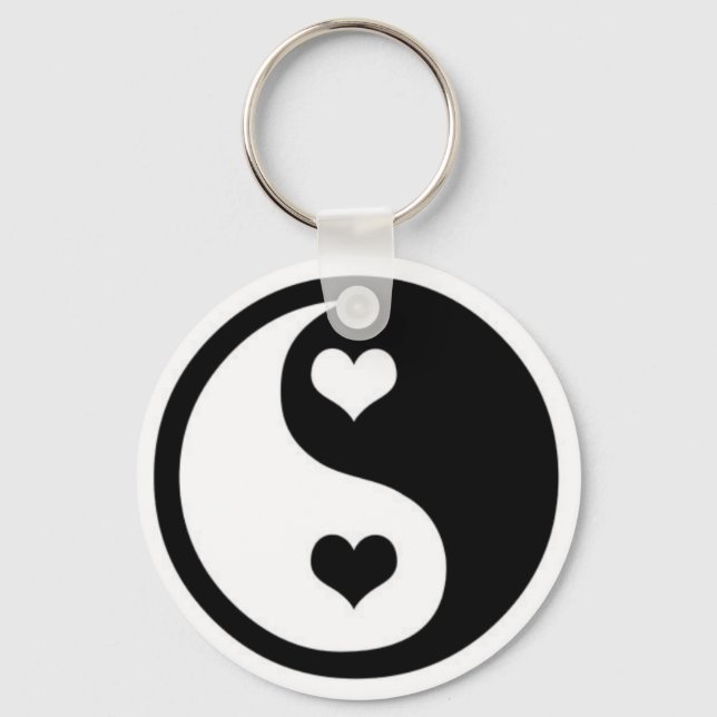 Porte-clés Ying Yang Love (Recto)