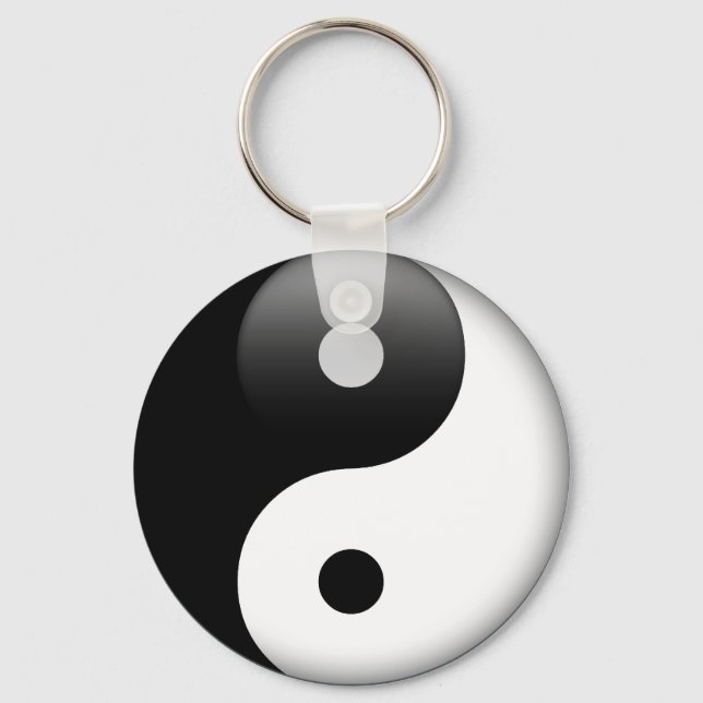 Porte-clés Ying Yang - Yin et Yang Taoism (Recto)