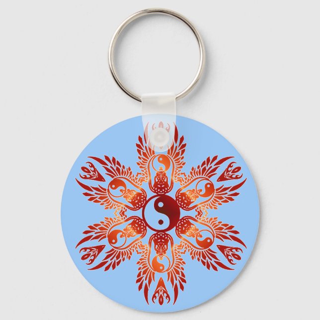 Porte-clés YingYang Diamond Porte - clé (Recto)