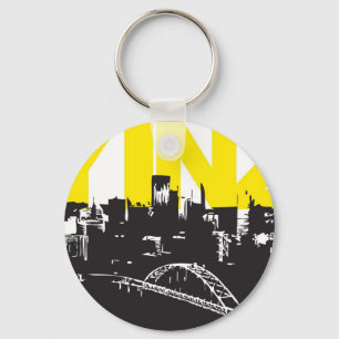 Porte-clés Yinz Pittsburgh
