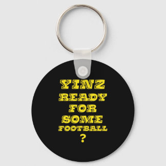 Porte-clés Yinz Prêt Pour Le Football