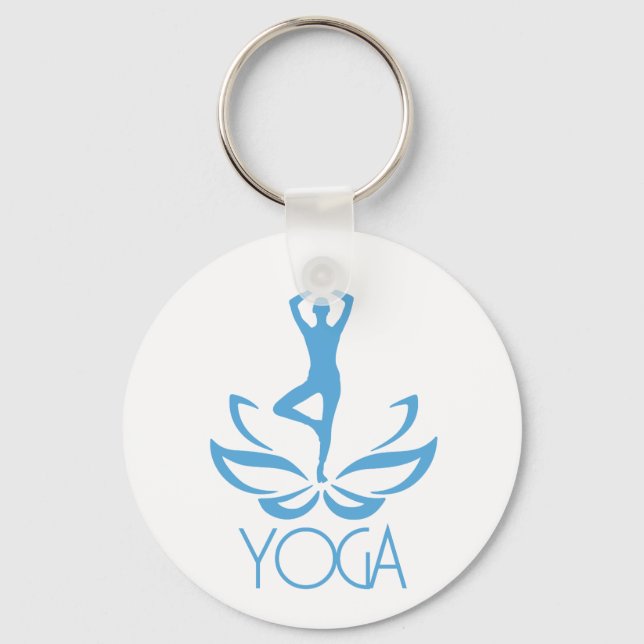 Porte-clés Yoga (Recto)