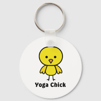 Porte-clés Yoga chick