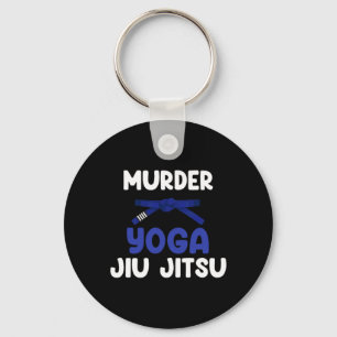 Porte-clés Yoga de meurtre Jiu Jitsu Karaté Boxe Muay Thai Ki
