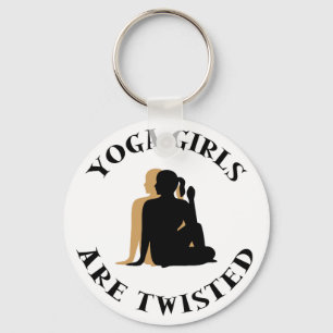 Porte-clés Yoga GIrls sont un cadeau Twisted