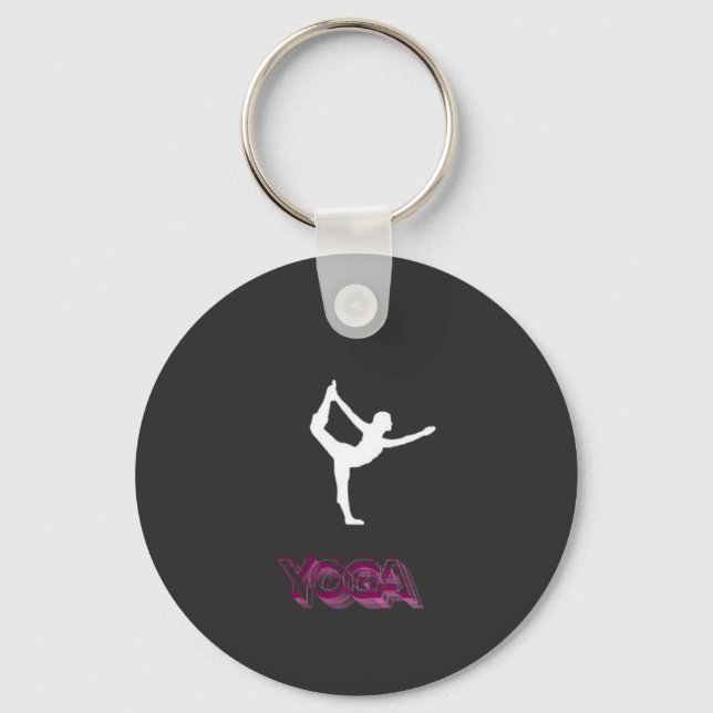 Porte-clés Yoga sports 1 (Recto)