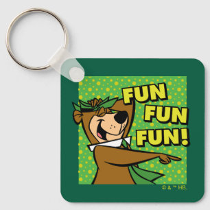 Porte-clés Yogi Bear Fun Amusant