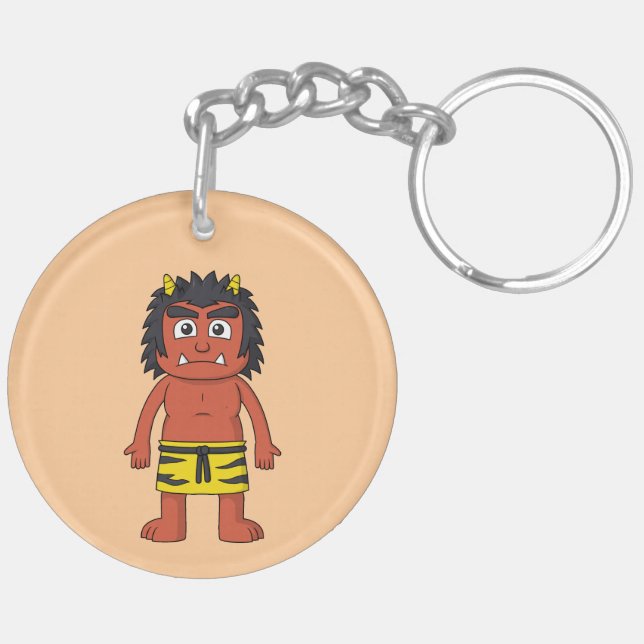 Porte-clés Yokai Oni (Ogre) (Dos gauche)