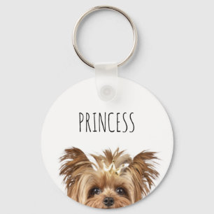 Porte-clés Yorkie Princess