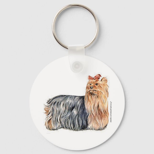 Porte-clés Yorkshire Terrier (Recto)