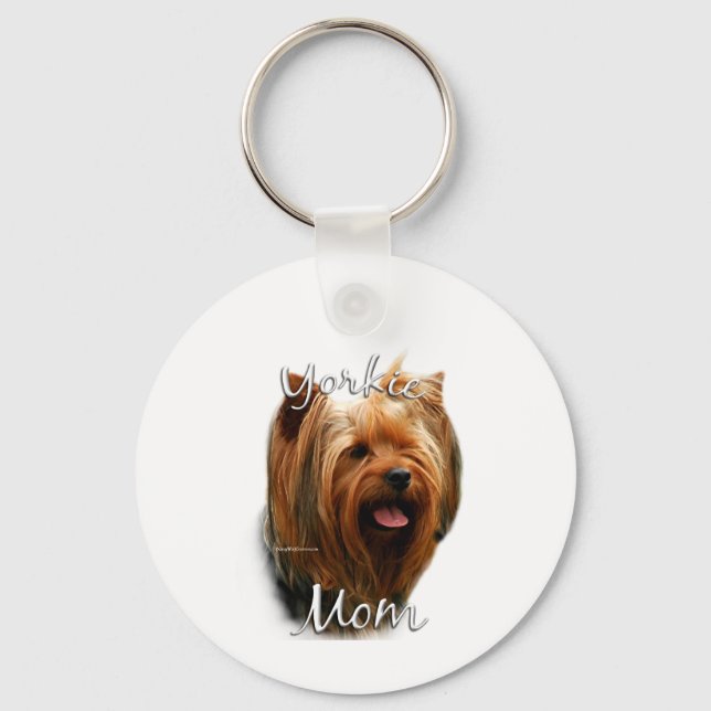 Porte-clés Yorkshire Terrier Maman 2 (Recto)