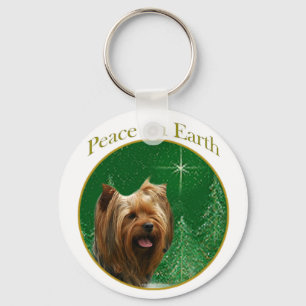 Porte-clés Yorkshire Terrier Paix
