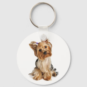 Porte-clés Yorkshire Terrier - Yorkie Puppy Chien Porte - clé