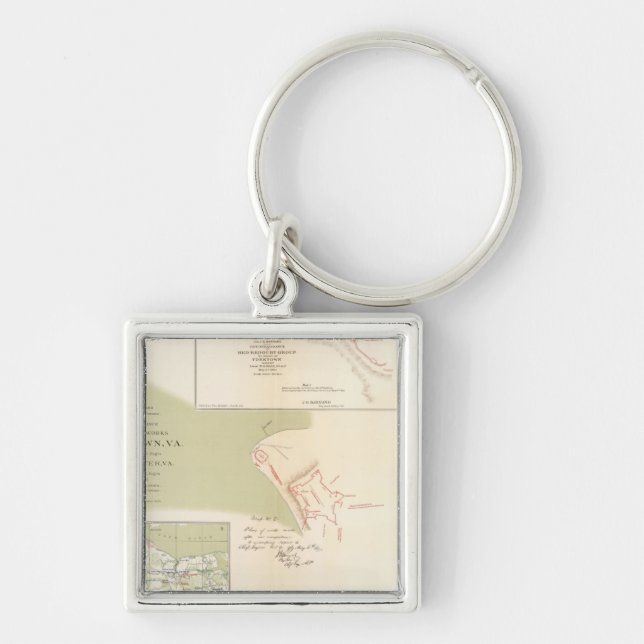 Porte-clés Yorktown, Gloucester, Va (Devant)