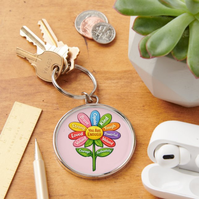 Porte-clés You Are Enough (Bureau)