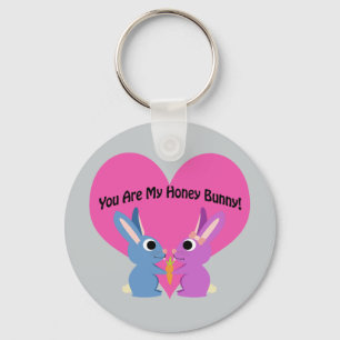 Porte-clés You are My Honey Bunny!