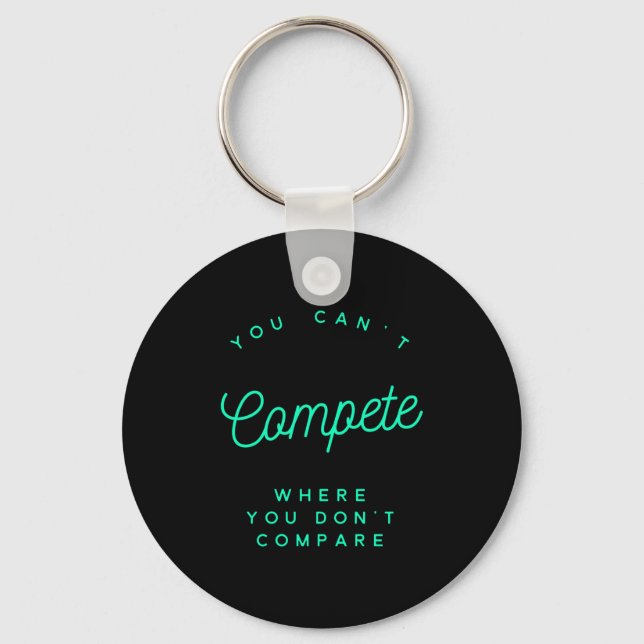 Porte-clés You Can't Compete Where You Don't Compare, Winners (Recto)