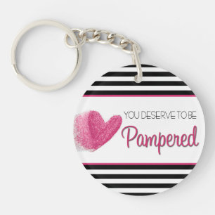 Porte-clés You deserve to ve Pampered