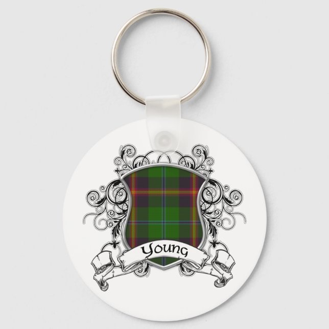 Porte-clés Young Tartan Shield (Recto)