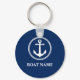 Your Boat Name Sea Anchor Blue