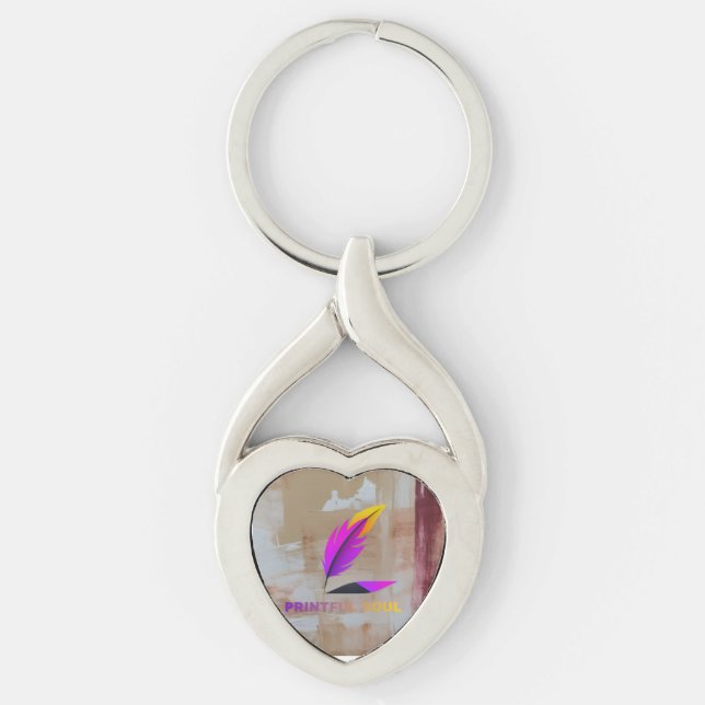 Porte-clés "Your Heart Your Style _ Custom Photo Keychain" (Devant)