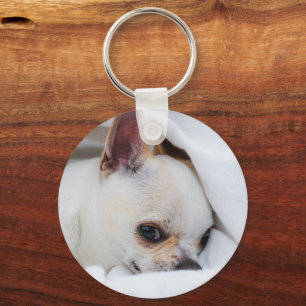 Porte-clés Your pet dog puppy custom photo chihuahua