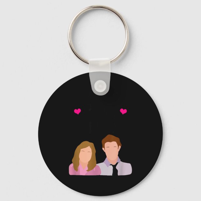 Porte-clés You're The Pam To My Jim Valentine’s Day Couple Ma (Recto)