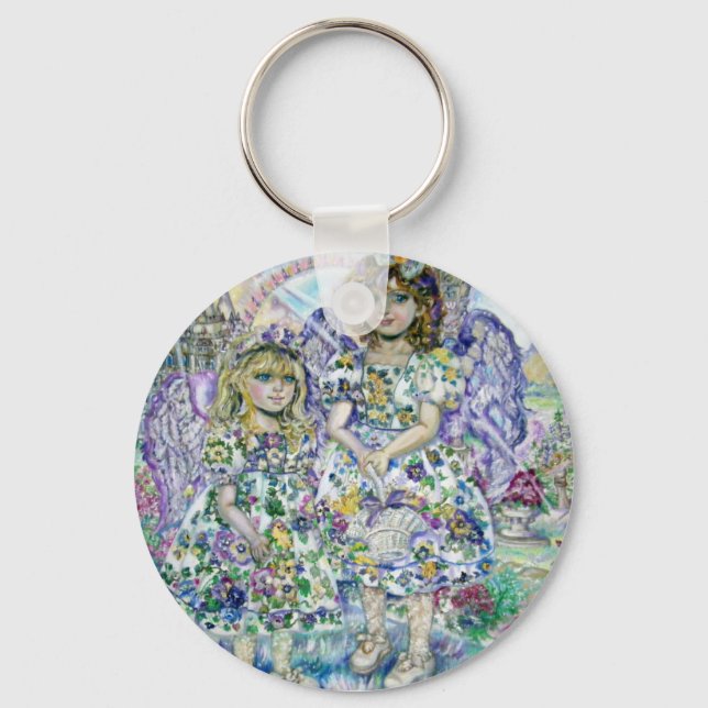 Porte-clés yumi sugai Un ange du pourpre. (Recto)
