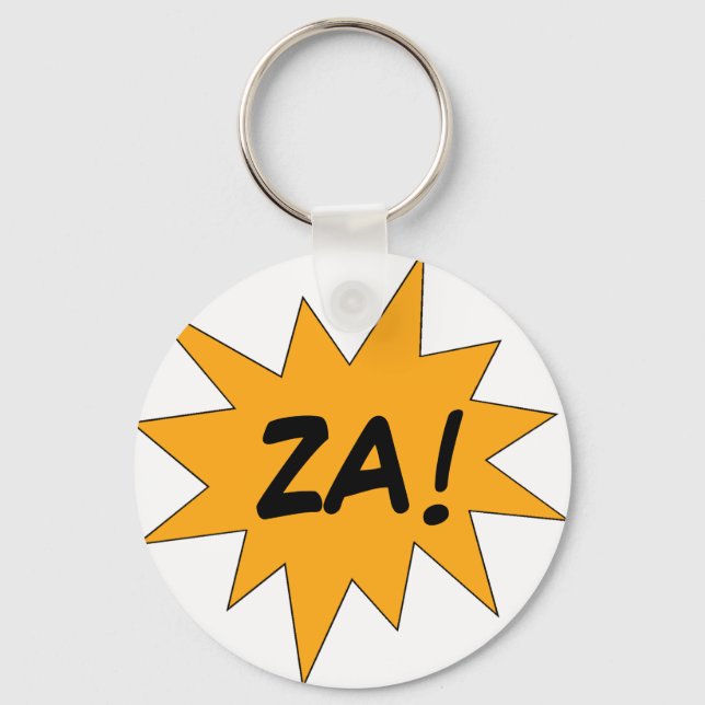 PORTE-CLÉS ZA ! (Recto)