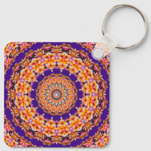 Porte-clés Zazzle Porte - clé Mandala