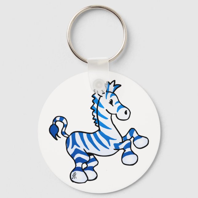 Porte-clés Zazzling Zebra (Recto)