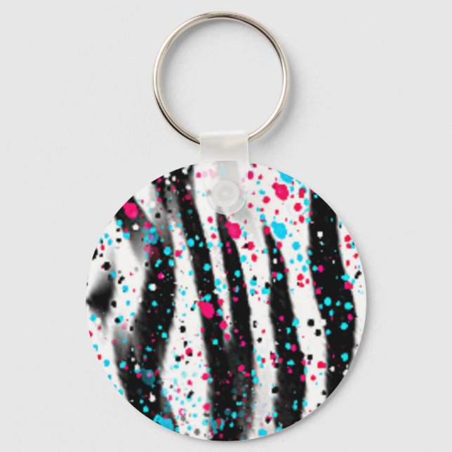 Porte-clés Zebra (Recto)
