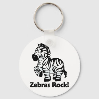 Porte-clés Zebras Rock !