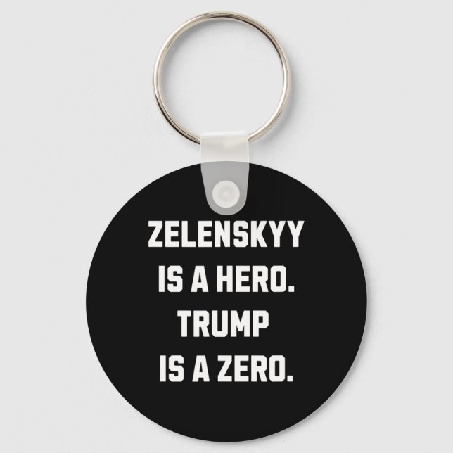 Porte-clés Zelenskyy est un héros.  (Recto)