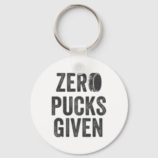 Porte-clés Zero Pucks Given Sarcastic Adult Hockey Men's Wome