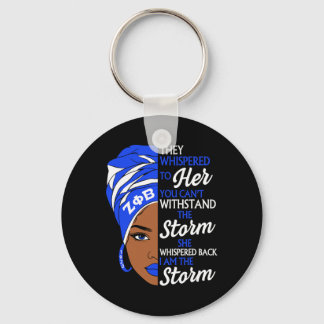 Porte-clés Zeta Phi Beta Sorority Black Women Pride Melanin A