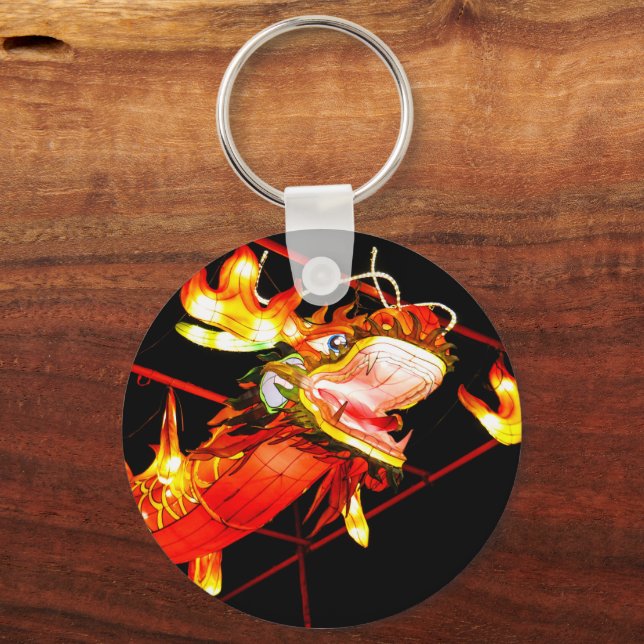 Porte-clés Zhulong Dragon de Feu  (Recto)