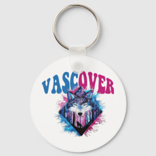 Porte-clés Zidika vase wolf essentiel