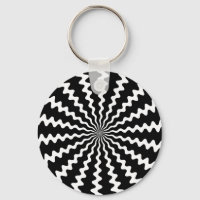 Zig Zag Porte - clé Spiral