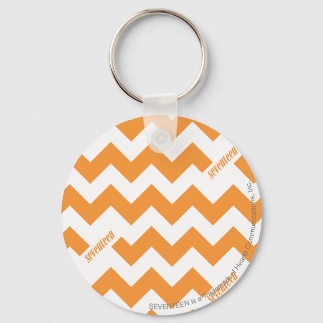 Porte-clés ZigZag Orange (Recto)
