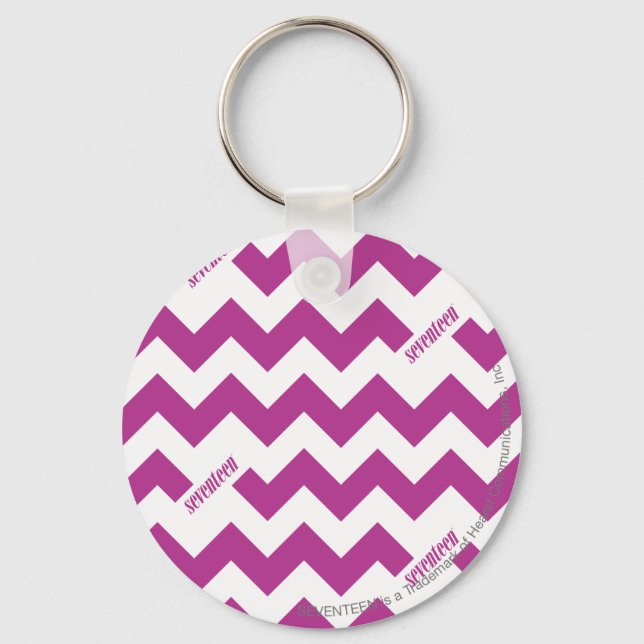 Porte-clés ZigZag violet (Recto)