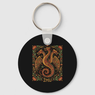 Porte-clés Zmij Dragon Slave Mythe Païen Art Serpent Folklori