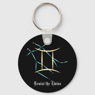 Porte-clés Zodiac Constellation Porte - clé Gemini