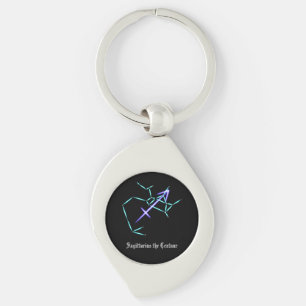 Porte-clés Zodiac Constellation Sagittaire Porte - clé