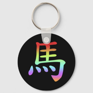 Porte-clés Zodiaque chinois - cheval