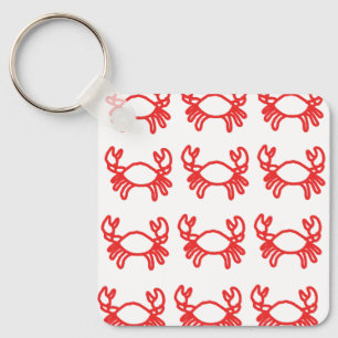 Porte-clés Zodiaque Crabe Minimal – Moderne