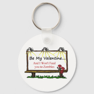 Porte-clés Zombi Valentine