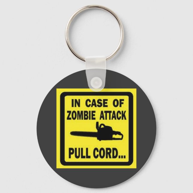 PORTE-CLÉS ZOMBIE ATTAQUE KEYRING (Recto)