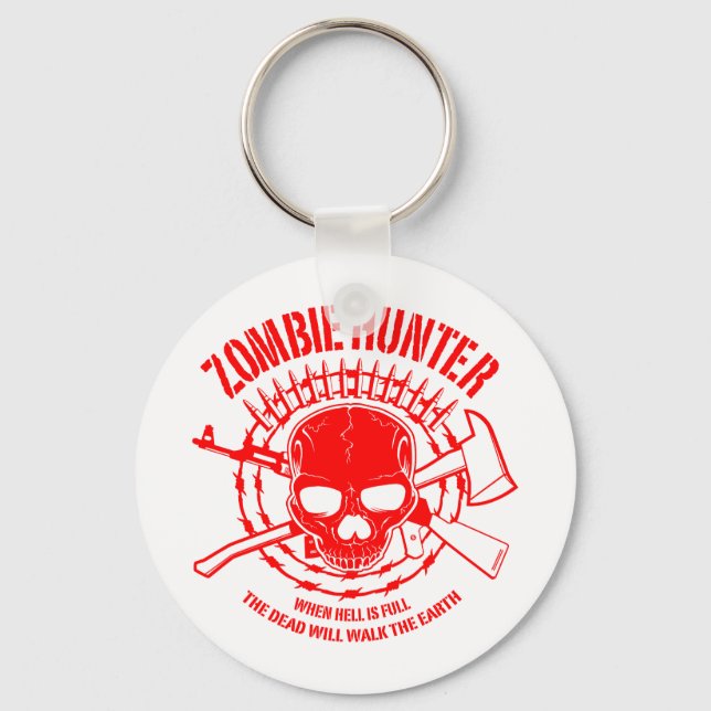 Porte-clés Zombie Hunter Porte - clé (Recto)
